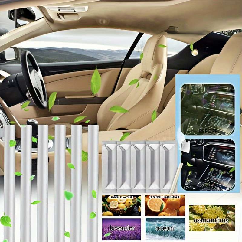 Car Aromatherapy Perfume Items Ocean Flavor 5Pcs