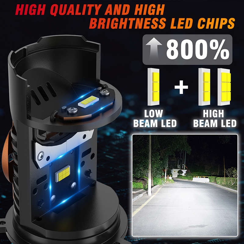 Car Lights Model H4 Quantity 2Pcs