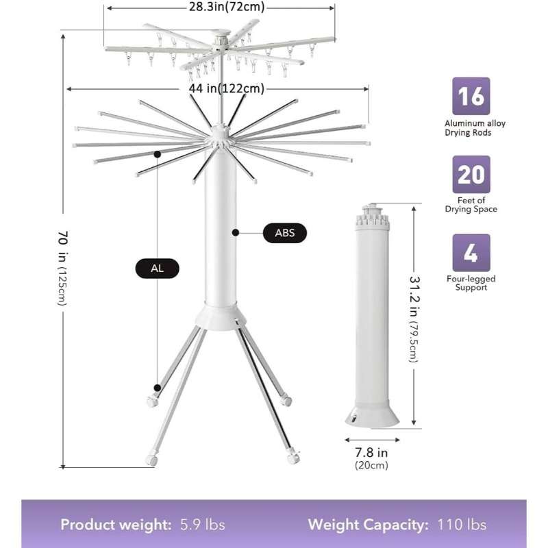 Coat Rack Color 3 Tier