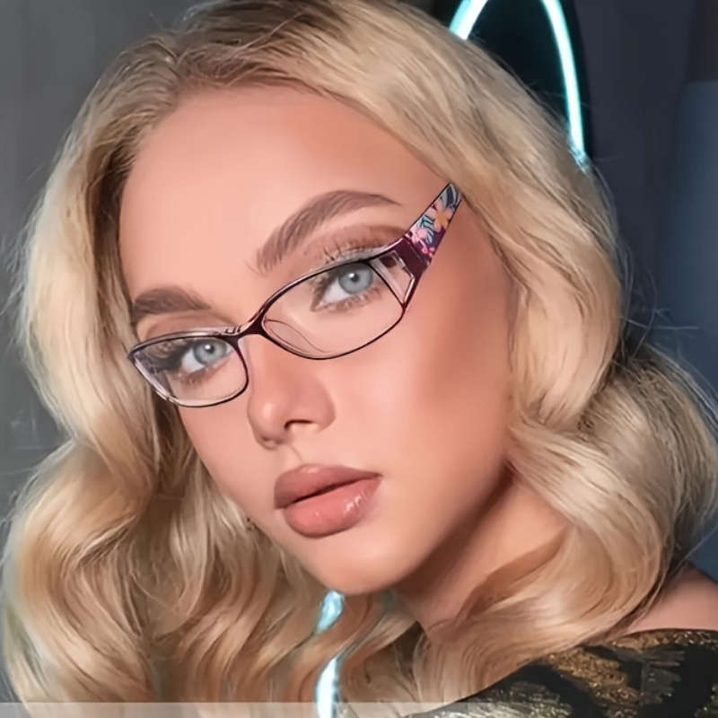 Glasses Color 3Pcs  Purple  Purple  Black  Size100