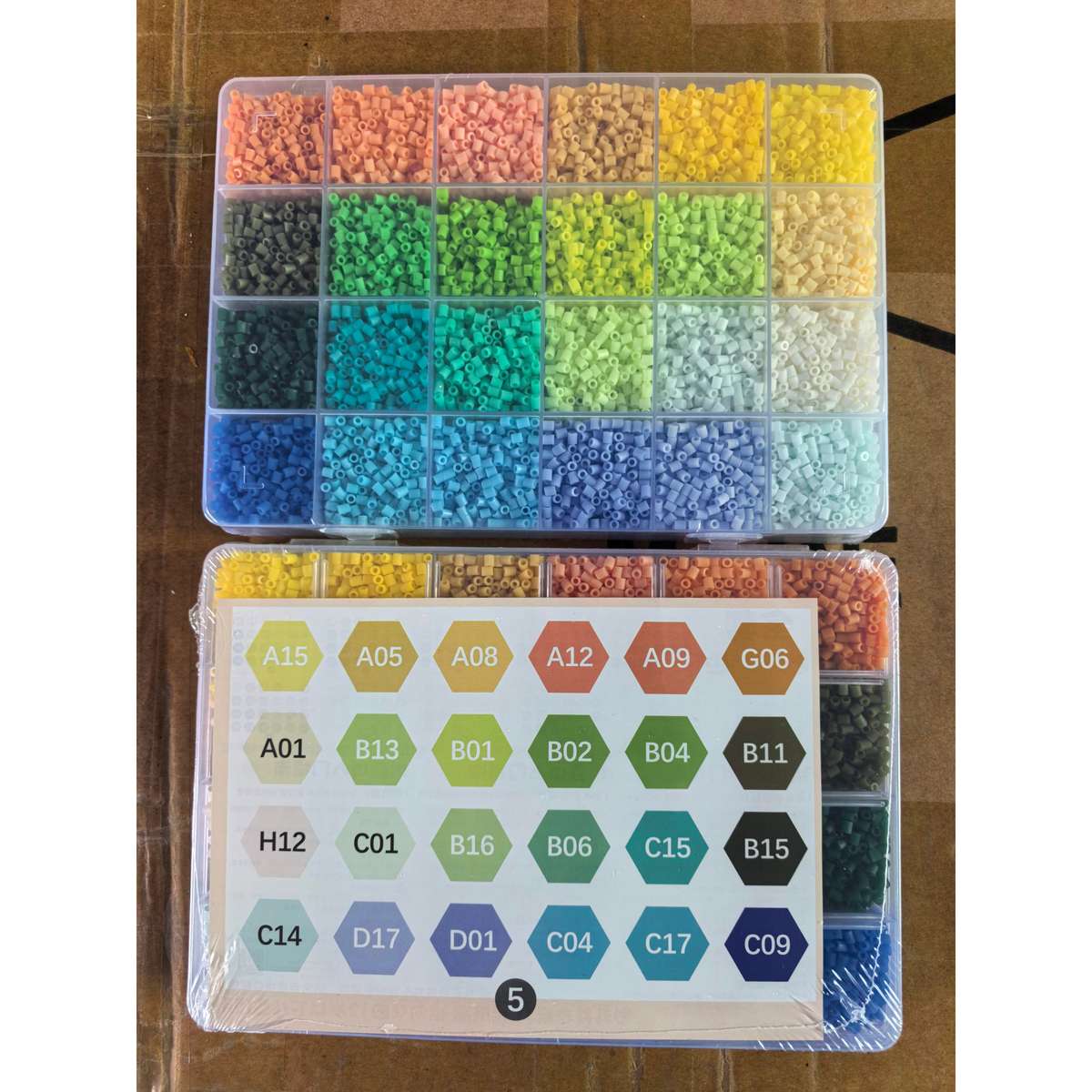 Perler Bead Set 2 Pack Of Size 5 Color