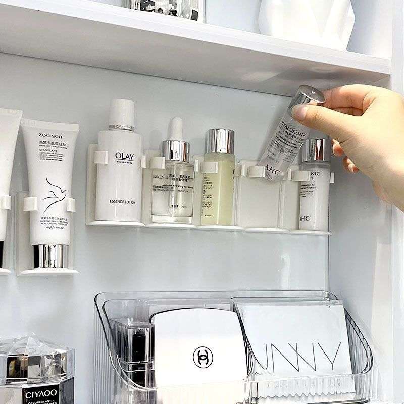 Bathroom Storage Rack Color White Pack Of 5