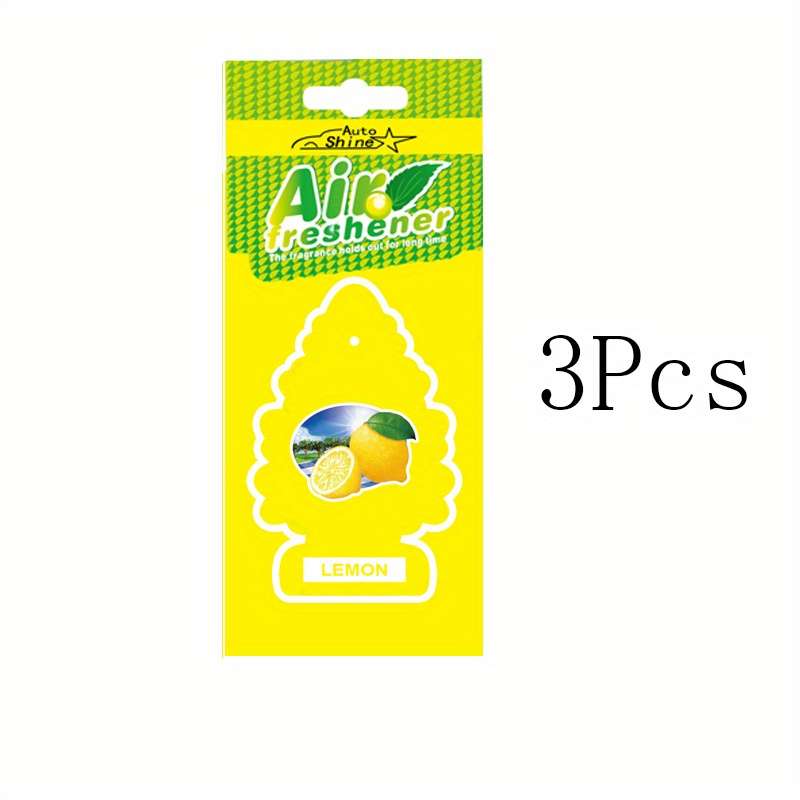 Car Aromatherapy Perfume Color Vanilla 6 Pcs