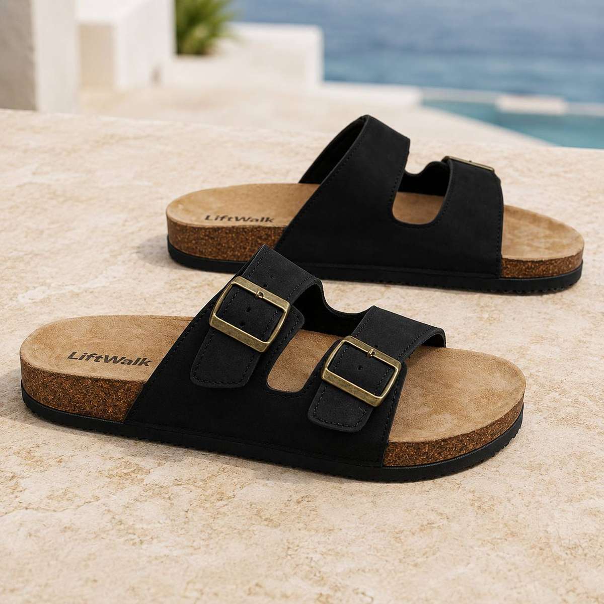 Sandals Color Black Size Uk 7