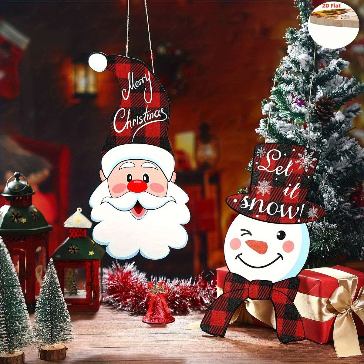 Christmas Decorations Quantity 2Pcs