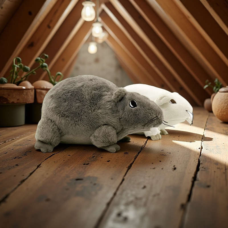 Plush Toyss color White