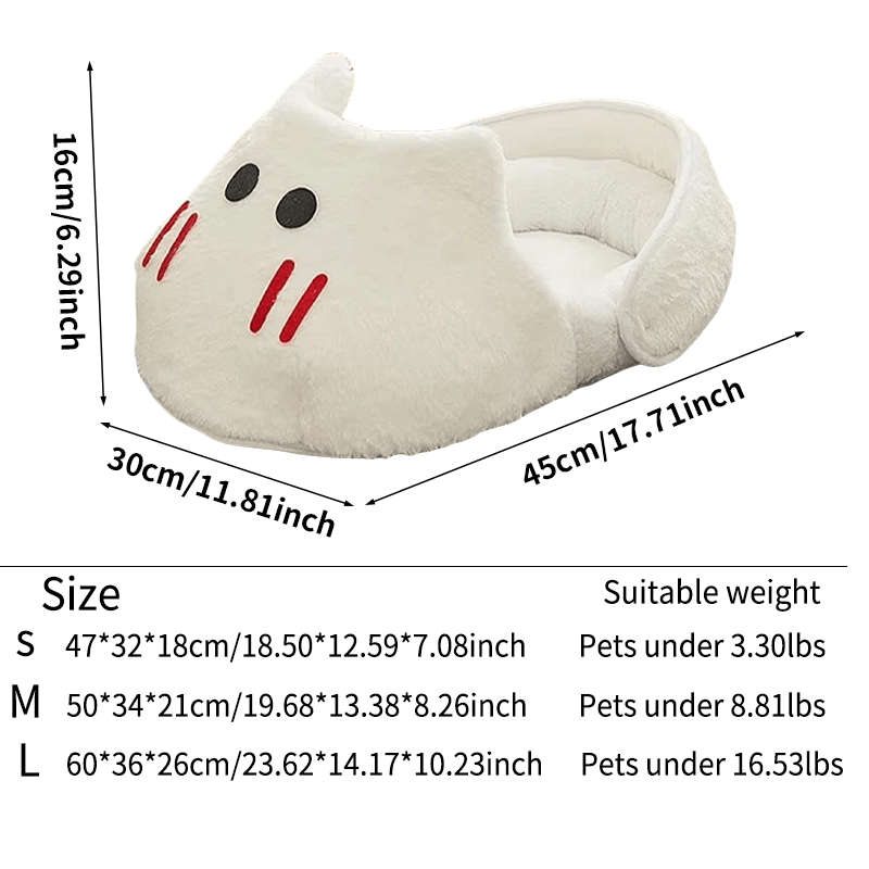 Pet supplies color white size S 47x 32x 18CM