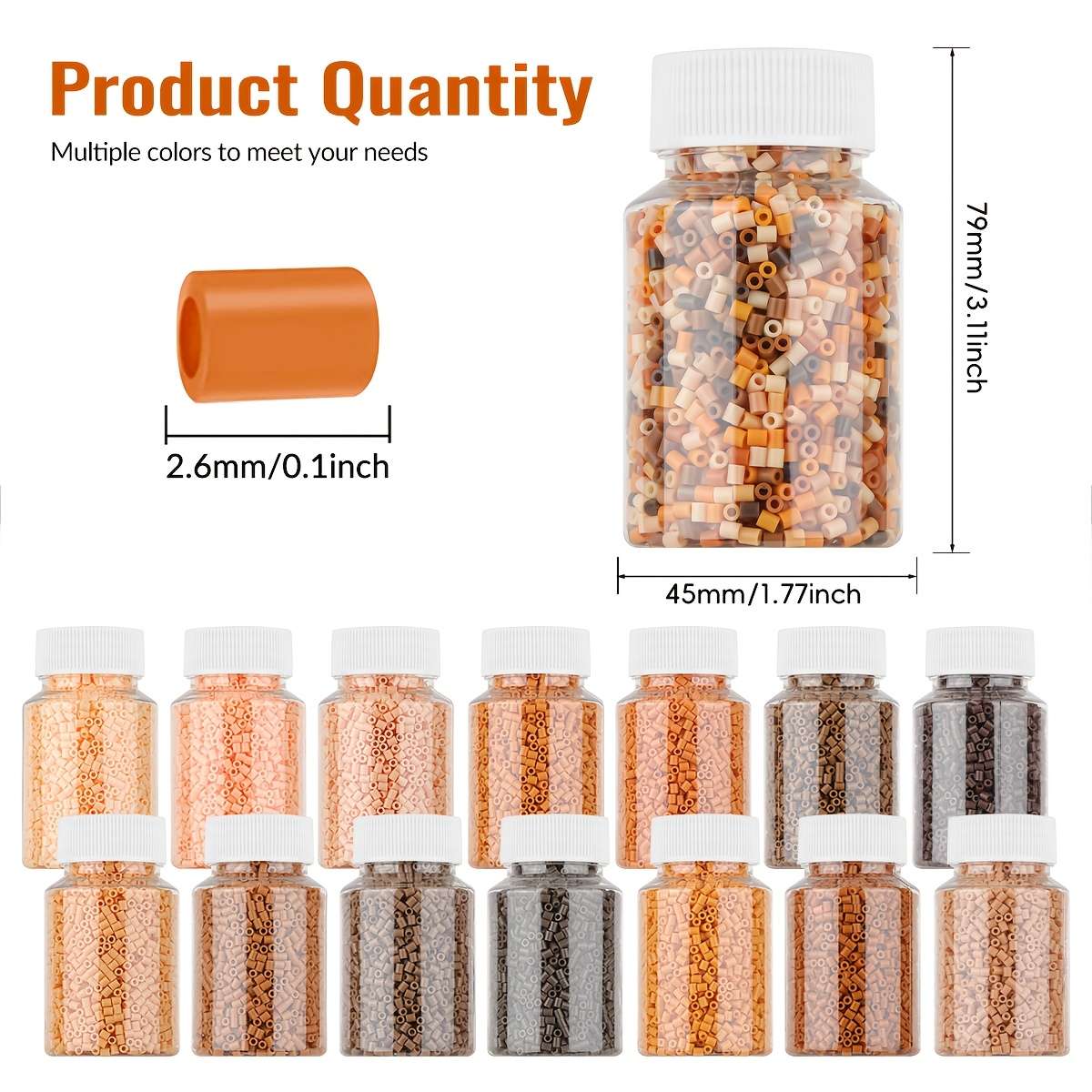 Perler Bead Set G5 3085 Pieces