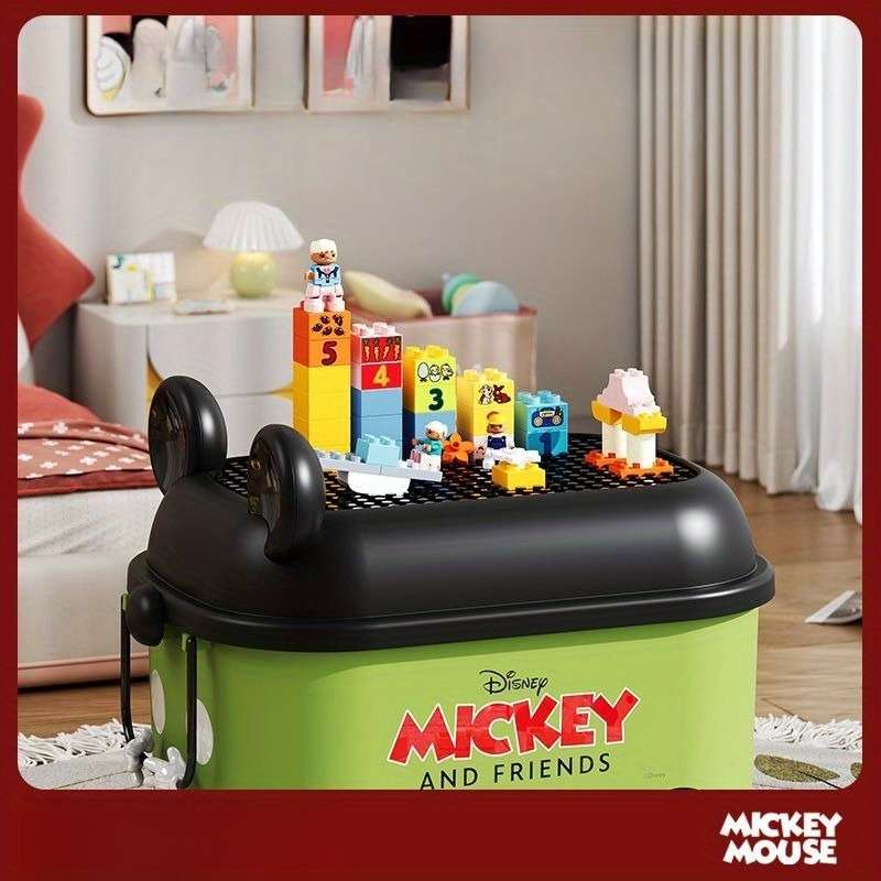 Storage And Organizationcolor Black Green Mickey Can Ride Can Slide