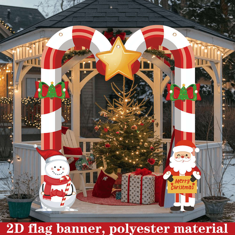 Christmas Decorations Size 180Cmx200Cm 70.8Inx78.7In Material Polyester