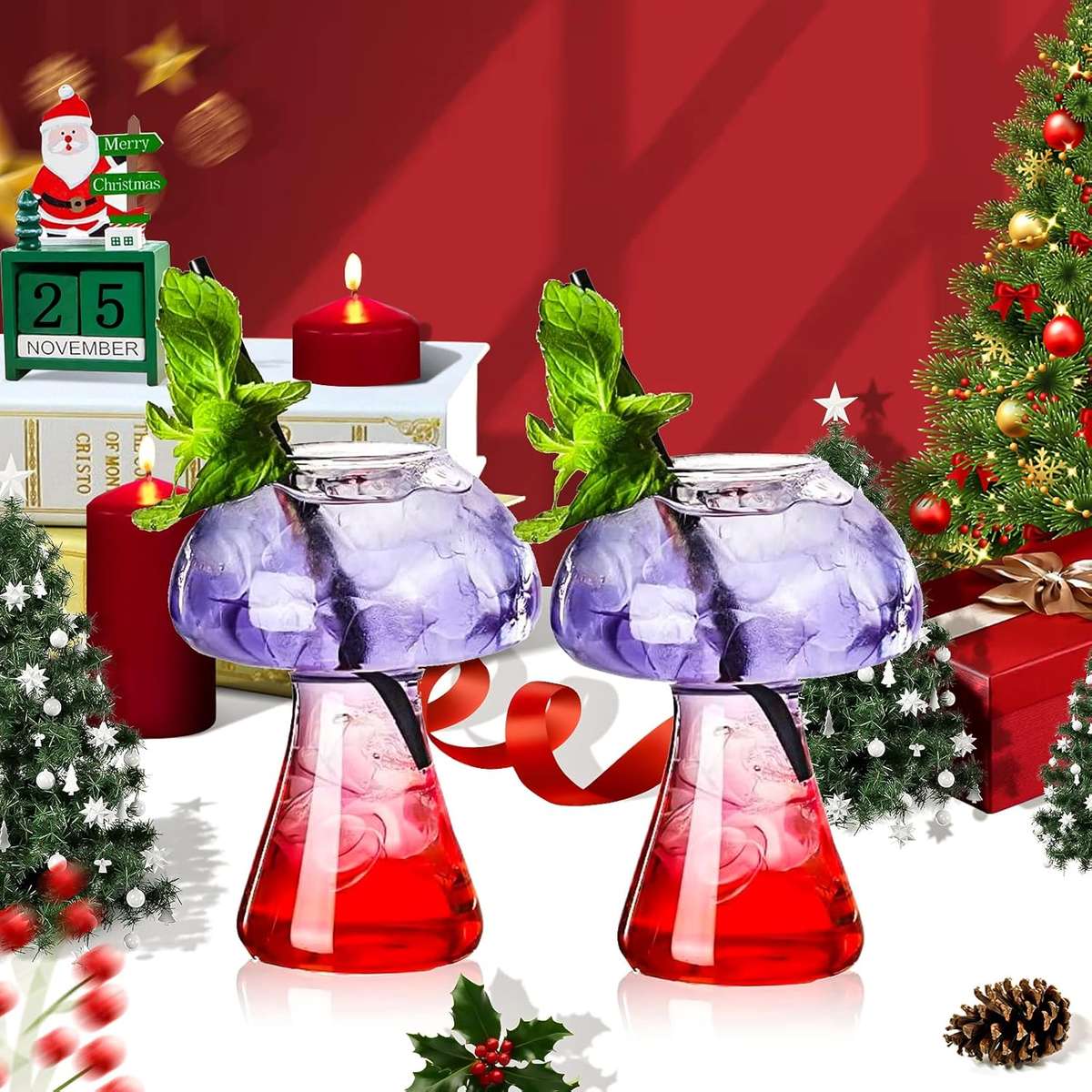 Water Cup Items Mushroom Cup