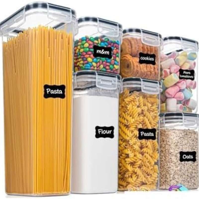 Sealed Jar Color High Transparency 2Pack Model2.0L Airtight Container