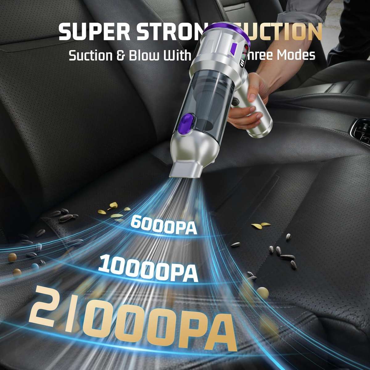 Vacuum Cleaner Color Black Brush