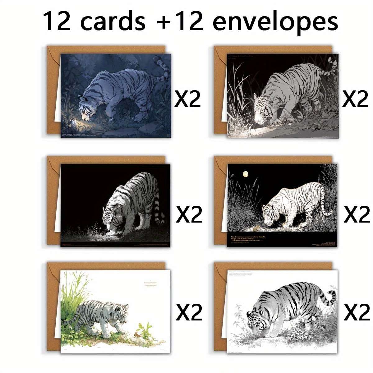 Greeting Cards Quantity 6Pcs