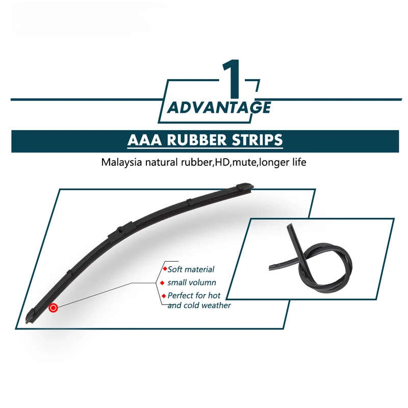 Windshield Wipers Size 66.04Cm 43.18Cm