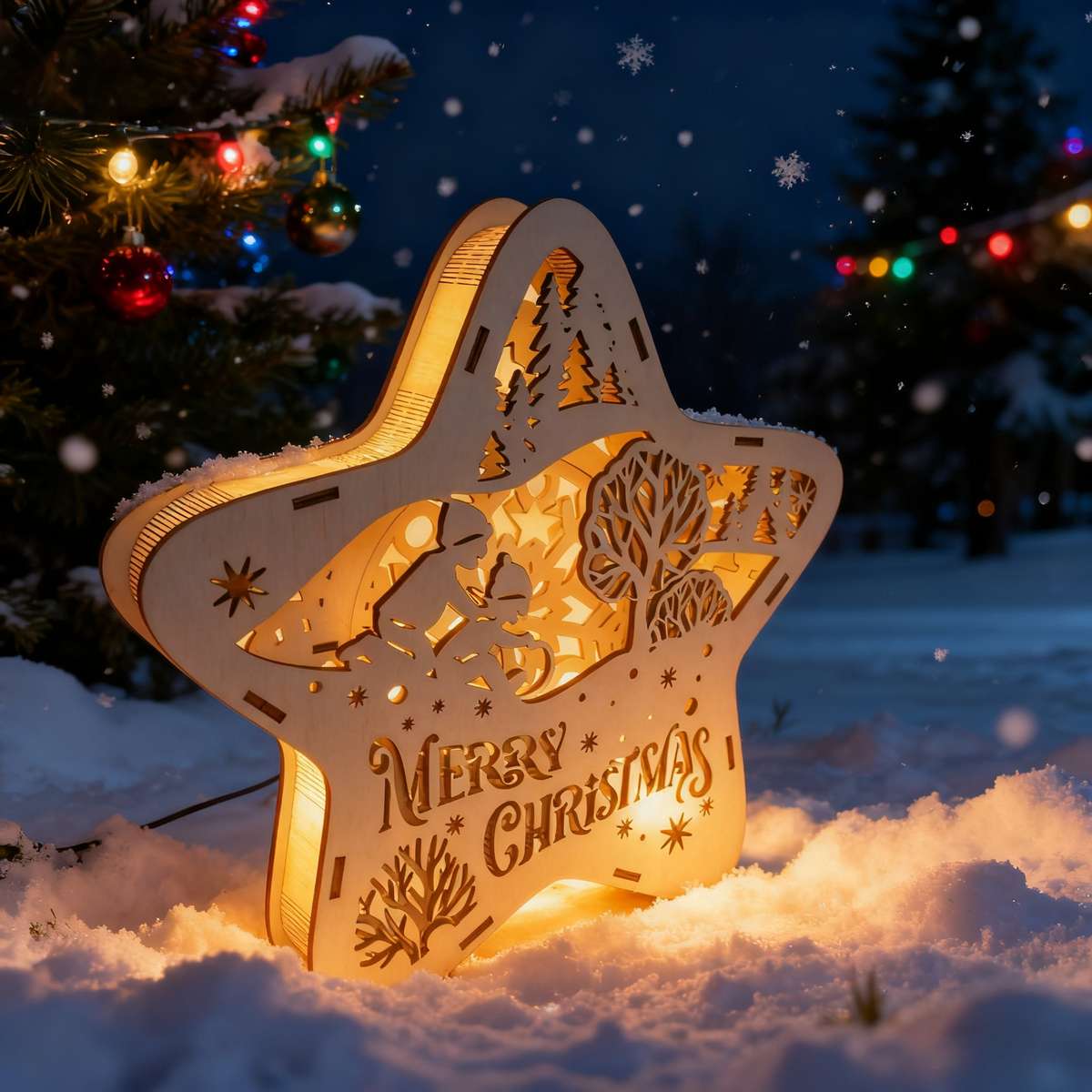Christmas Decorations Model Nativity