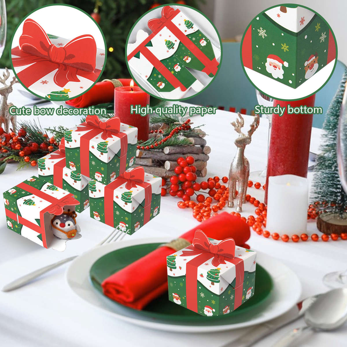 Christmas Gift Boxes Quantity 20Pcs