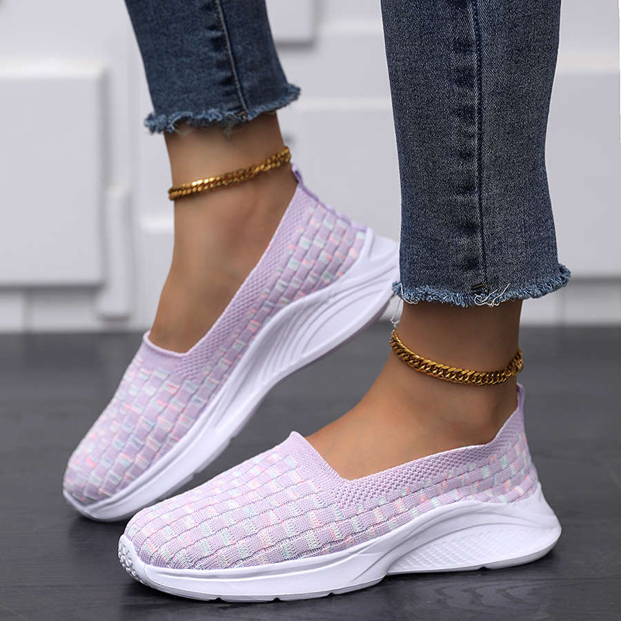 Women S Sneakers Color Violet Sizeuk 8