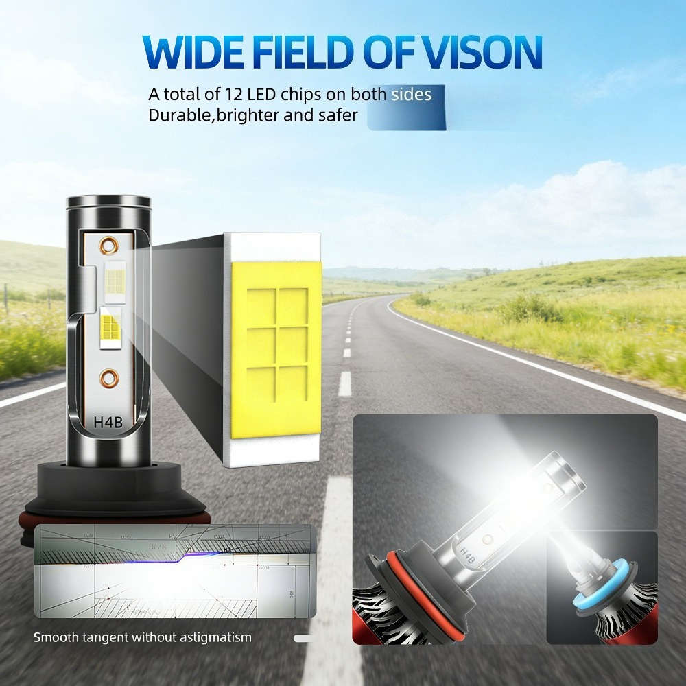 Car Lights Model H13 Quantity 2Pcsuniversal Adaptation