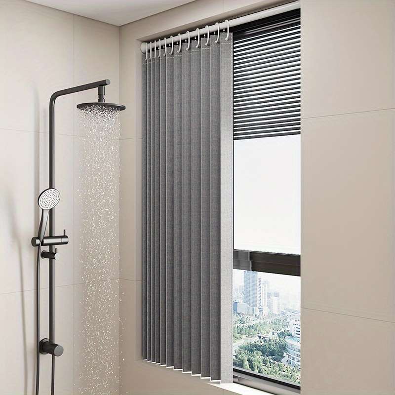 Waterproof Shower Curtain Color Blue Size 100Cm * 200Cm 39 Inches * 78 I