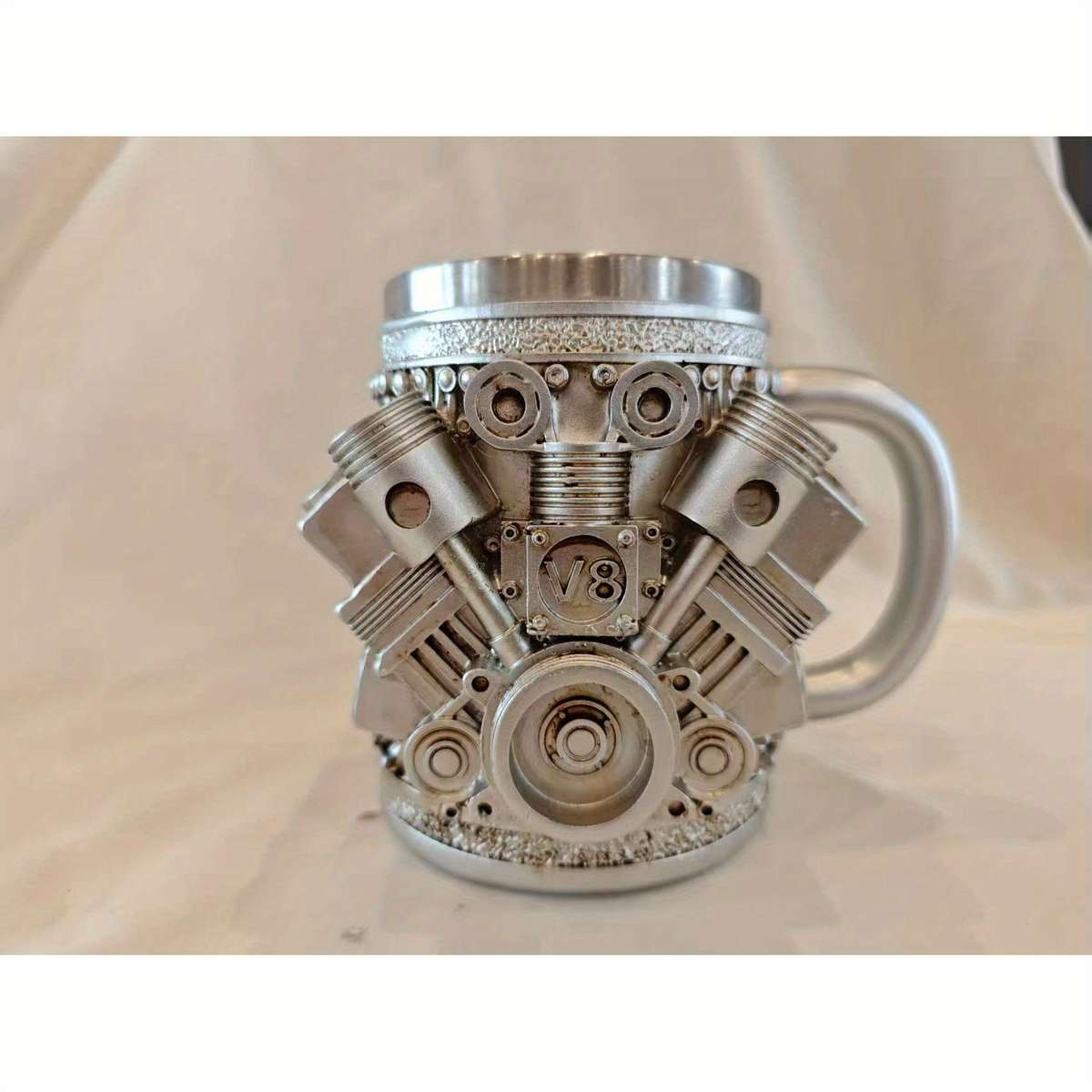 Water Cup Color V8 Silvery