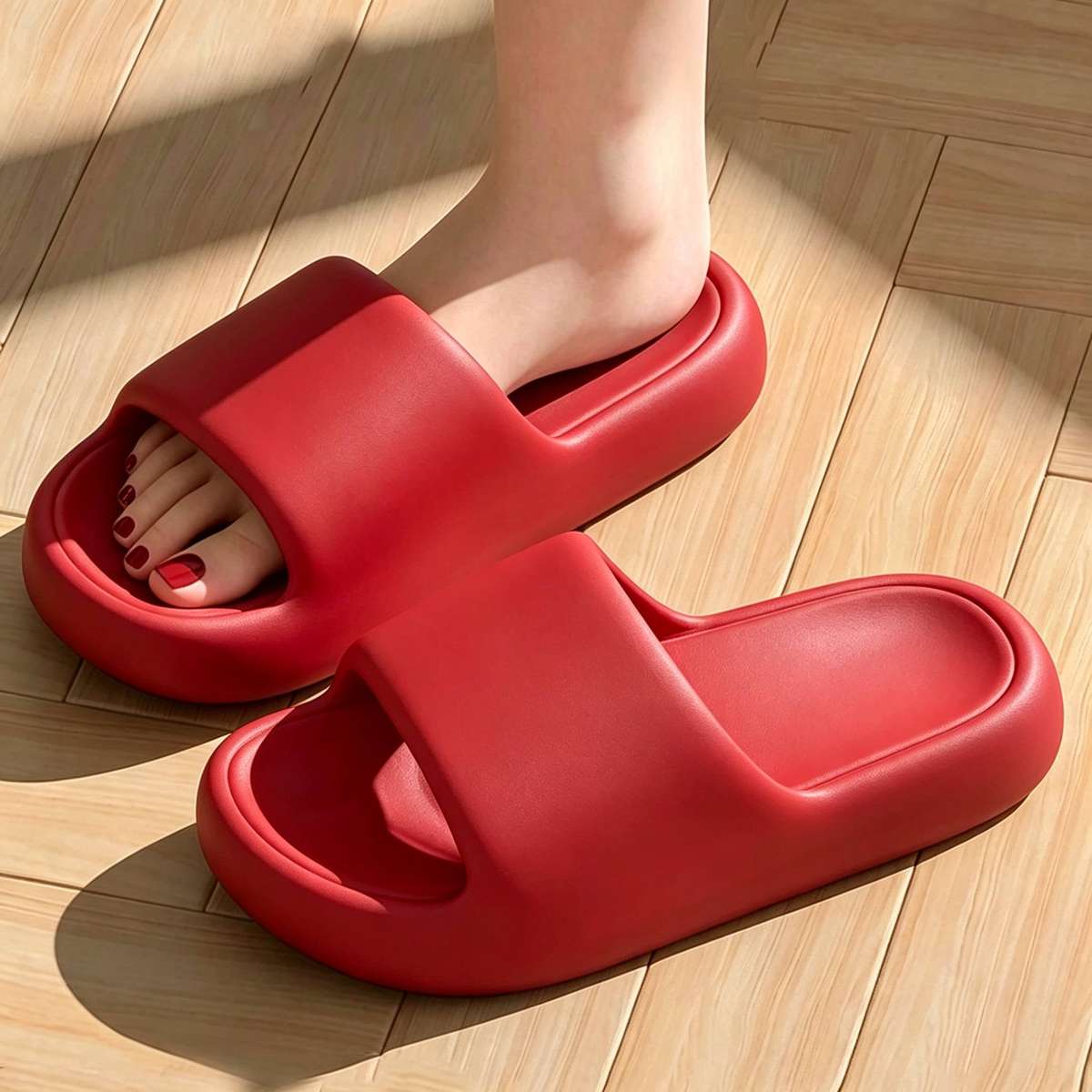 Sandals Color Red Size Uk 2.5 3