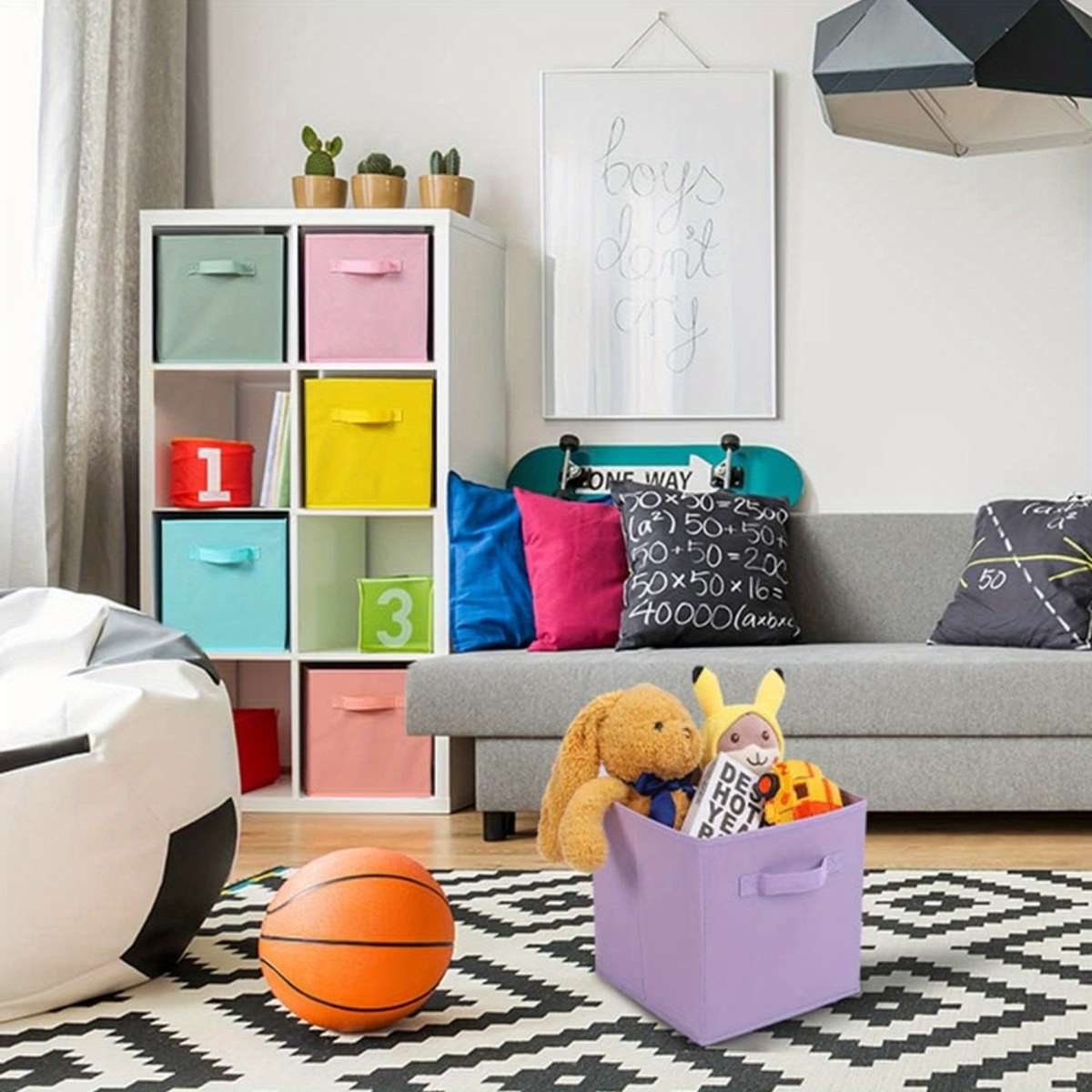 Storage And Organizationquantity 3 Purple