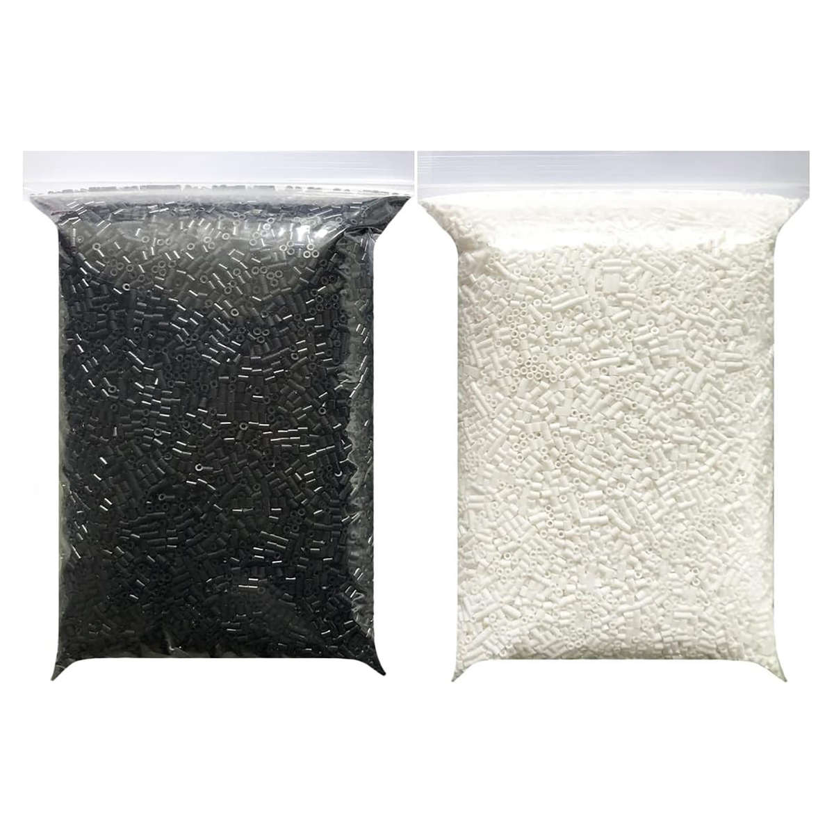 Perler Bead Set Black And White Color