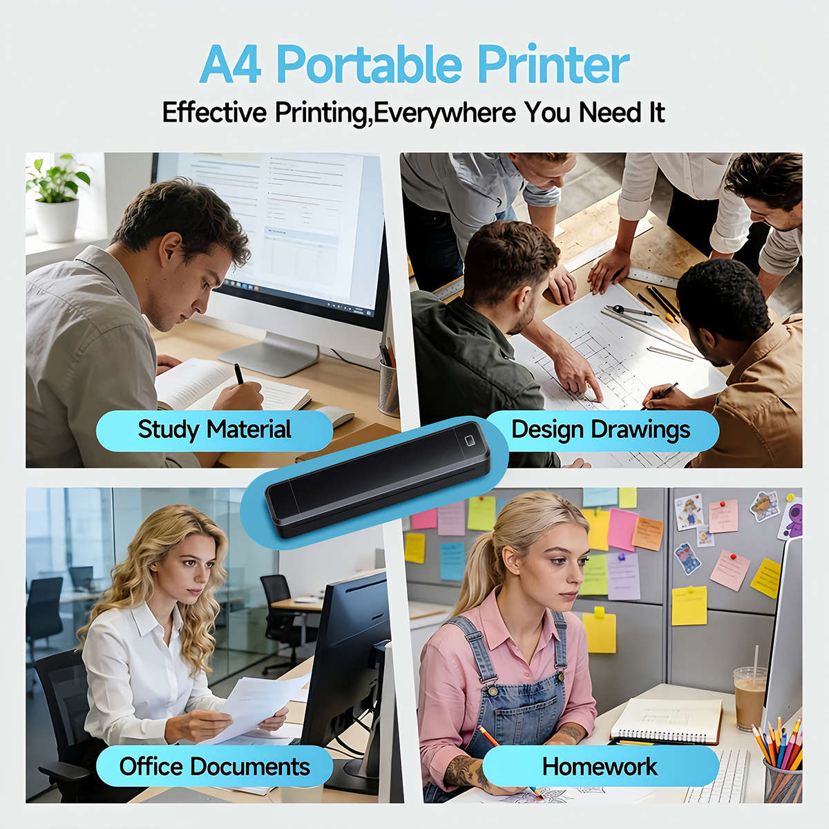 Printer Color White Machine Package