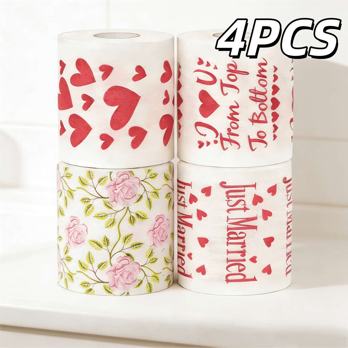 Toilet Paper Items 3Pcs Random Styles