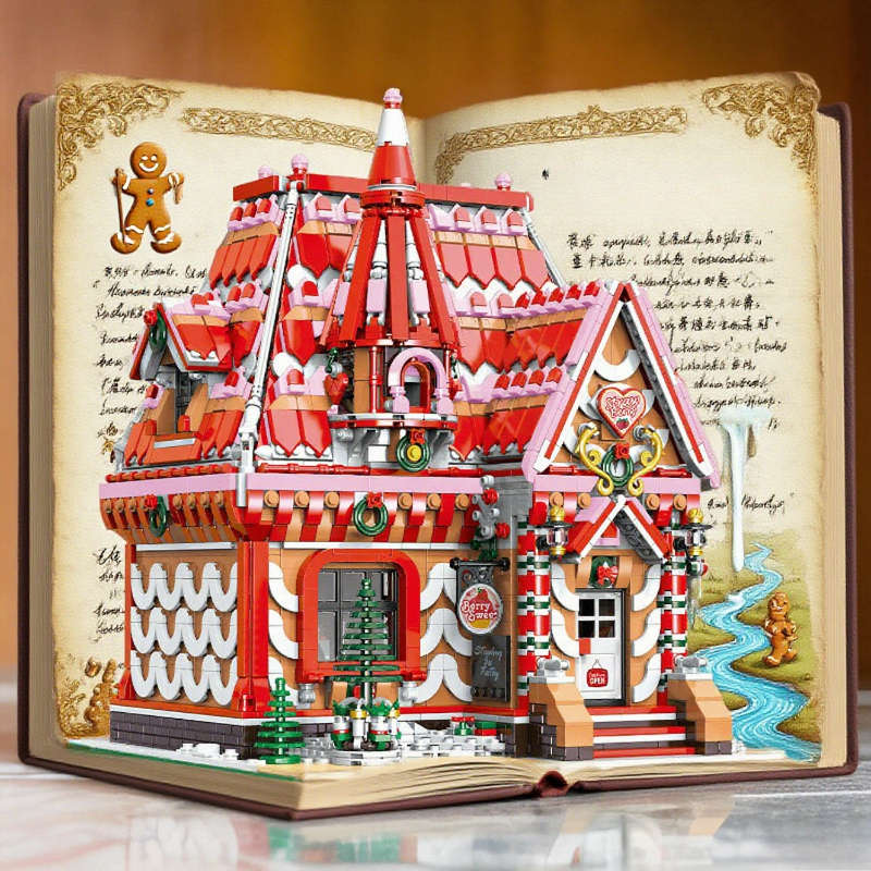 3D Building Model Puzzle Set Model Bk 33204
