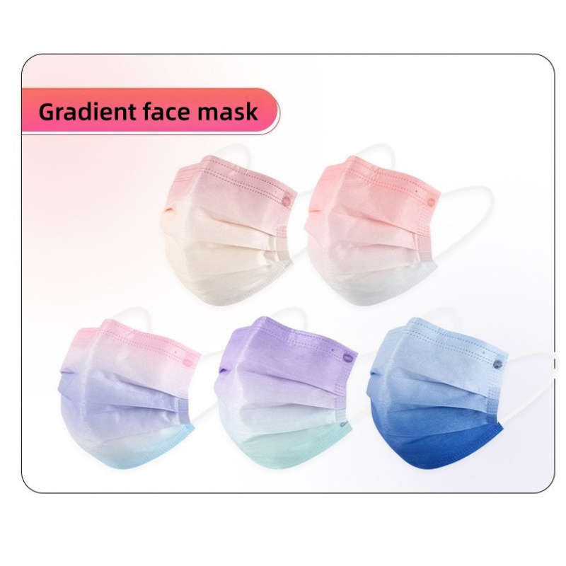 Face Masks Color Blue Bear