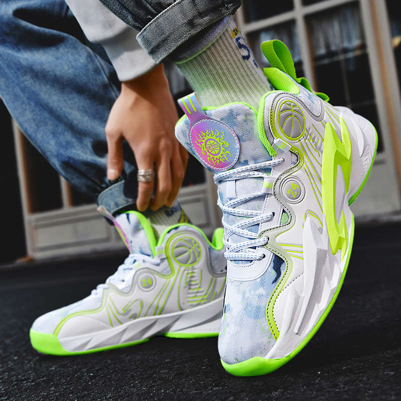Sneakers White Blue Size Uk 7