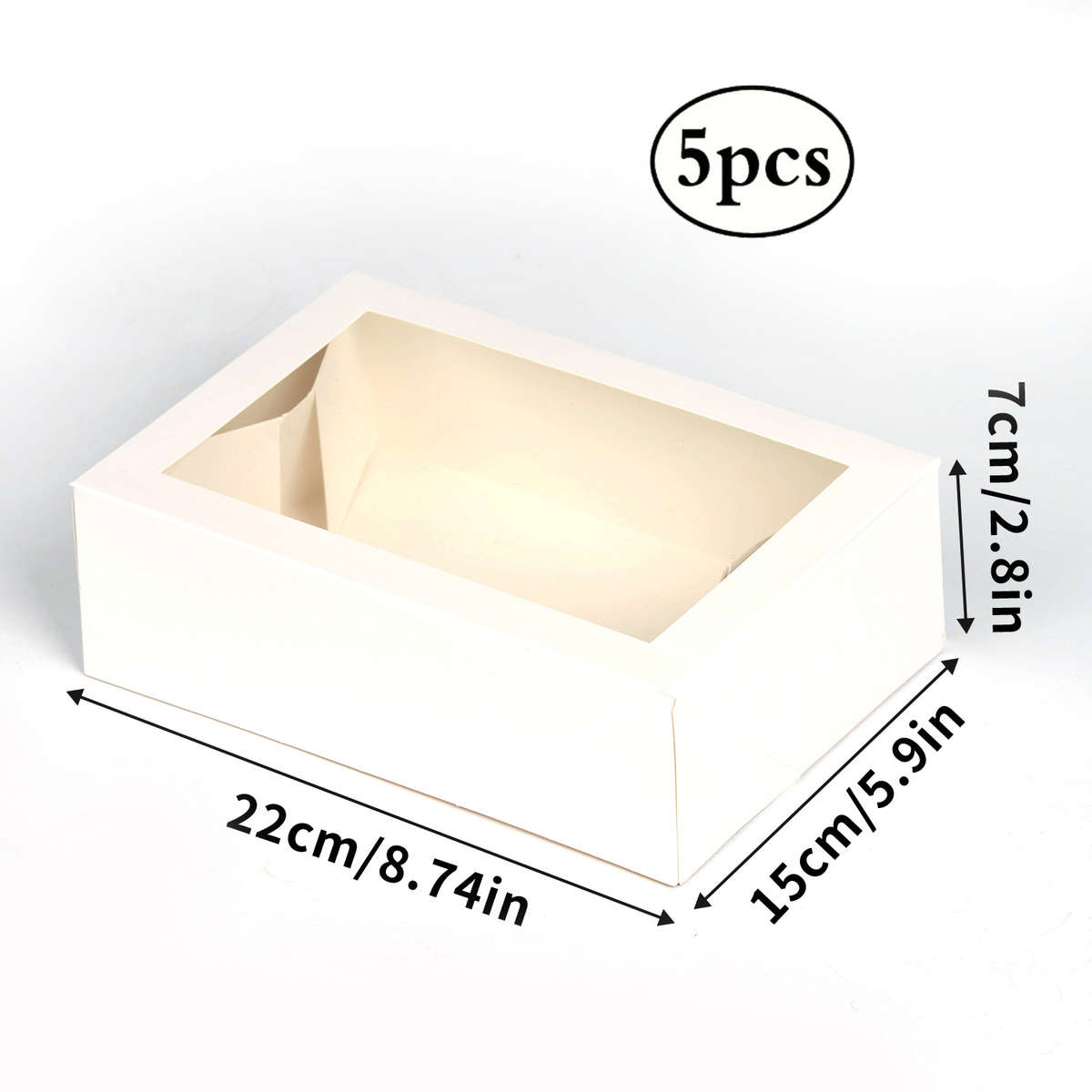 Christmas Gift Boxes Color Red Quantity 5Pcs