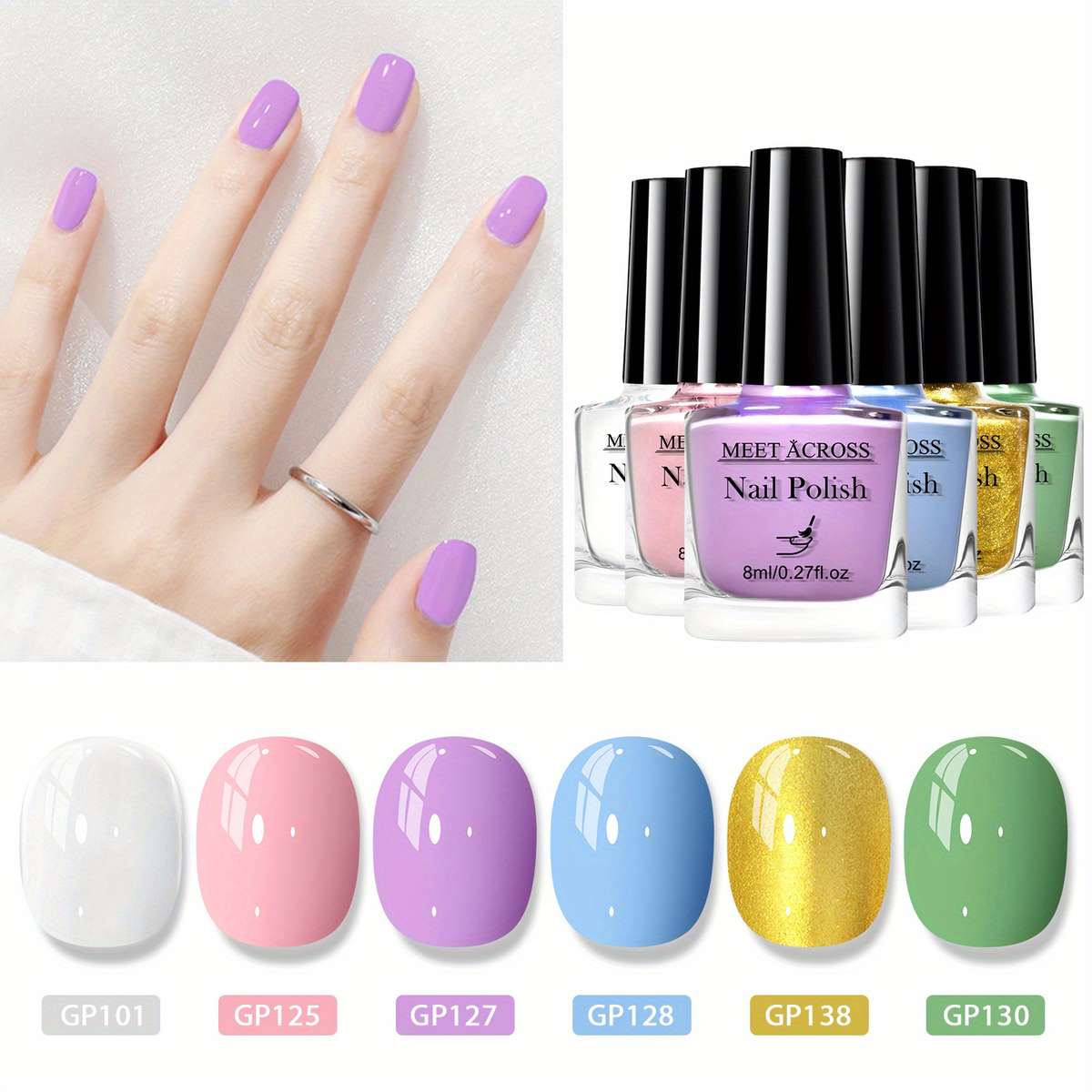 Nail Polish Color 6Pcsset 5