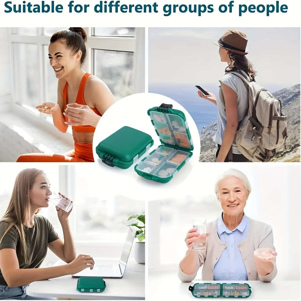 Antibacterial Box 2Pcs Greenblack