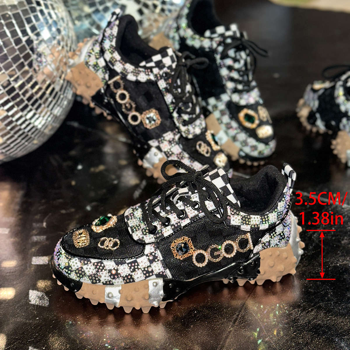 Women S Sneakers Color Black Sizeuk 3.5