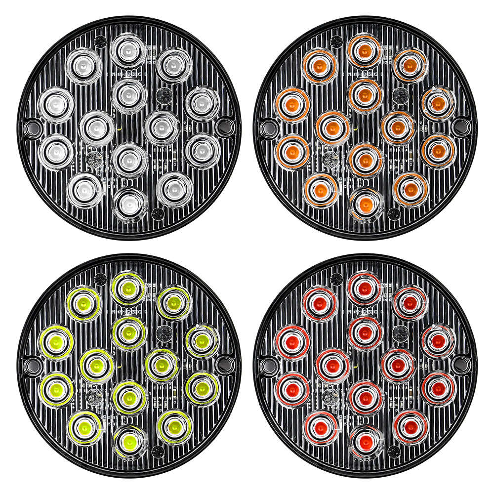 Car Lights Color Red2Pcs