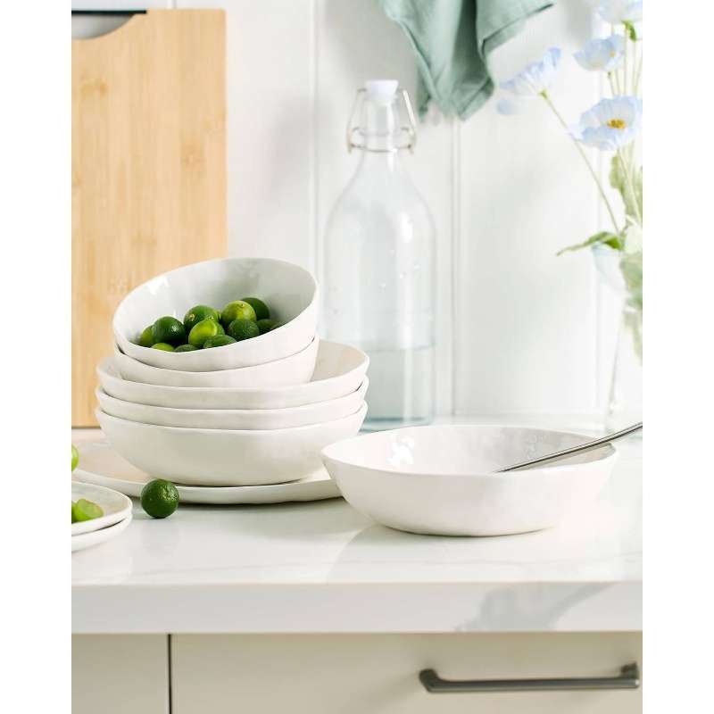 Bowl Color Polar White  4Set16Pcs
