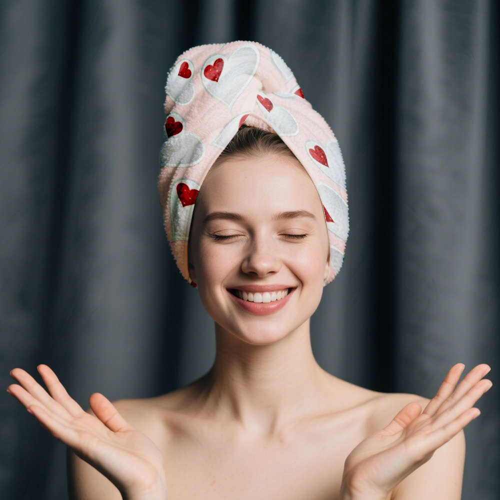 Hair Turban 25.6Inch65Cm*9.8Inch25Cm