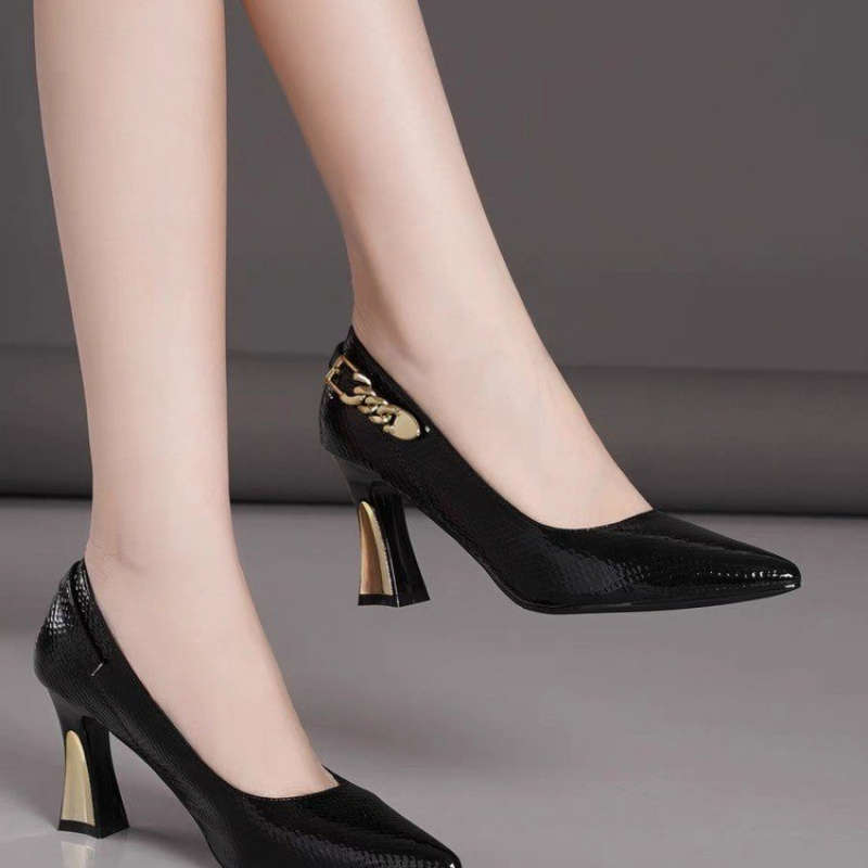 Women S High Heels Color Black Sizeuk 7
