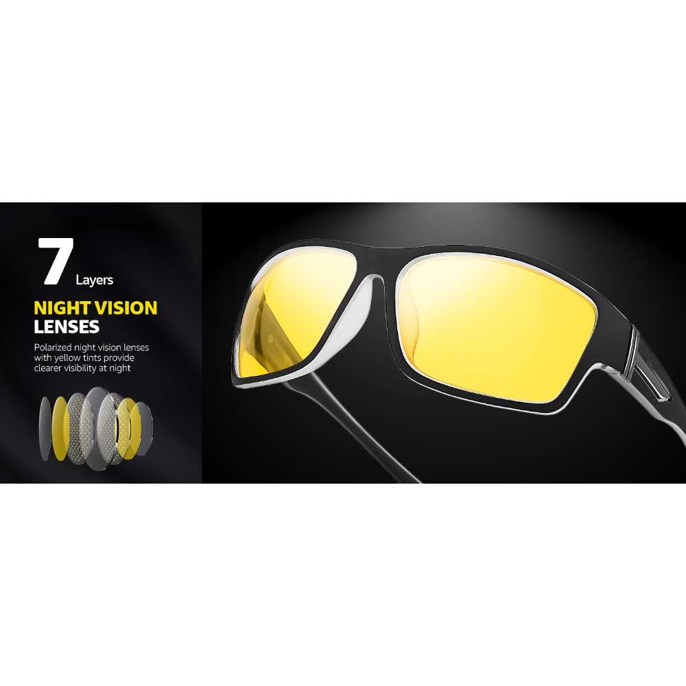 Cycling Glasses Color Elastic Black Blue*Yellow