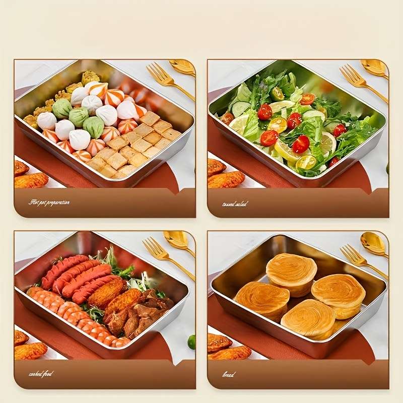 Antibacterial Box 3Pcs Container With Lid