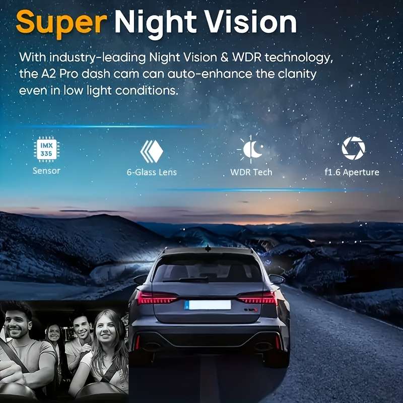 Dashcam Model 3 Front And Rear Internal Cameras  No Memory Card
