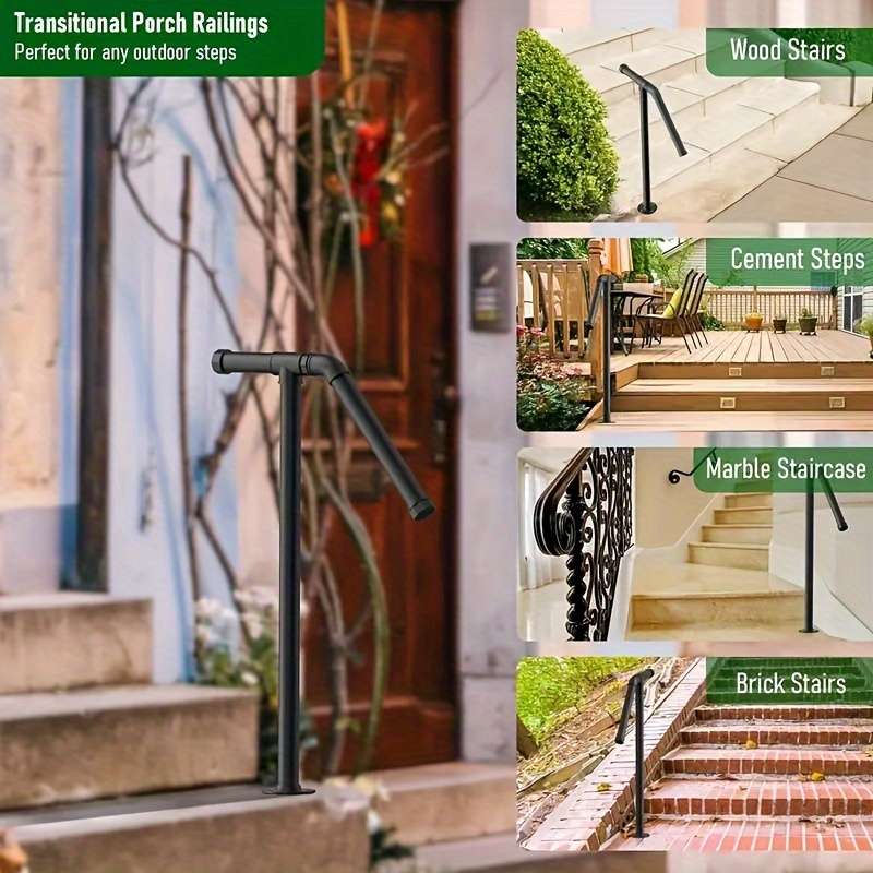 Handrail Color Black 2Pcs