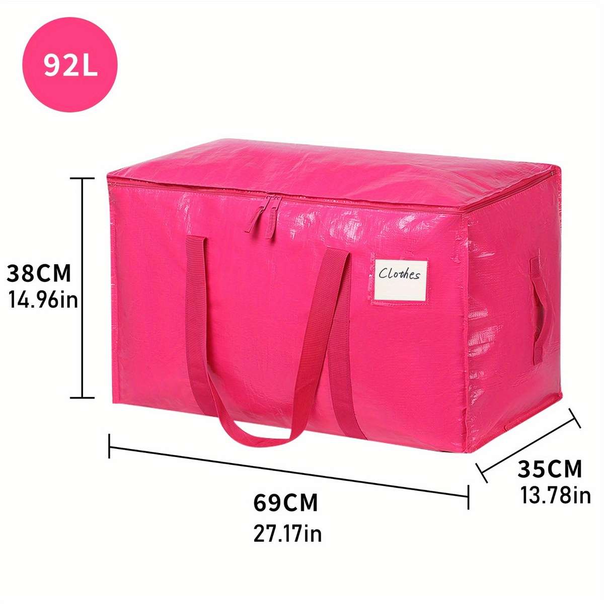 Storage Bag Color Pink