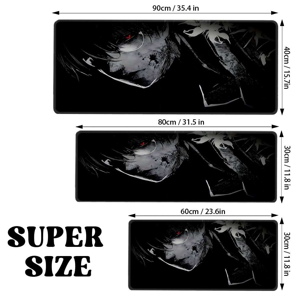 Mouse Pad Items Xxl40X90Cm15.7X35.4In