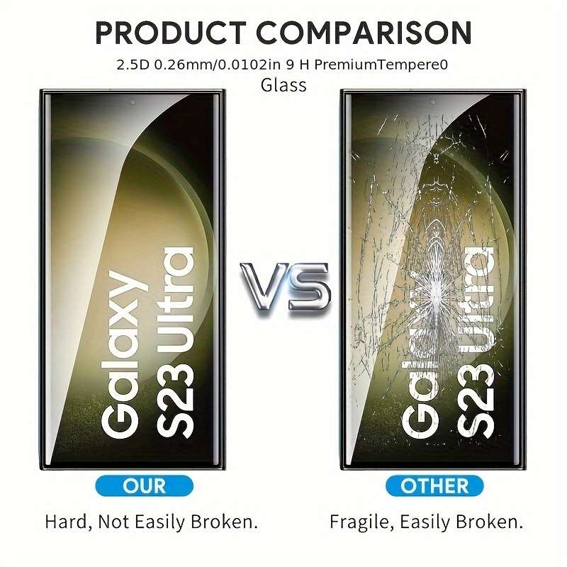 Screen Protector Compatible Model Samsung Galaxy S23 Ultra