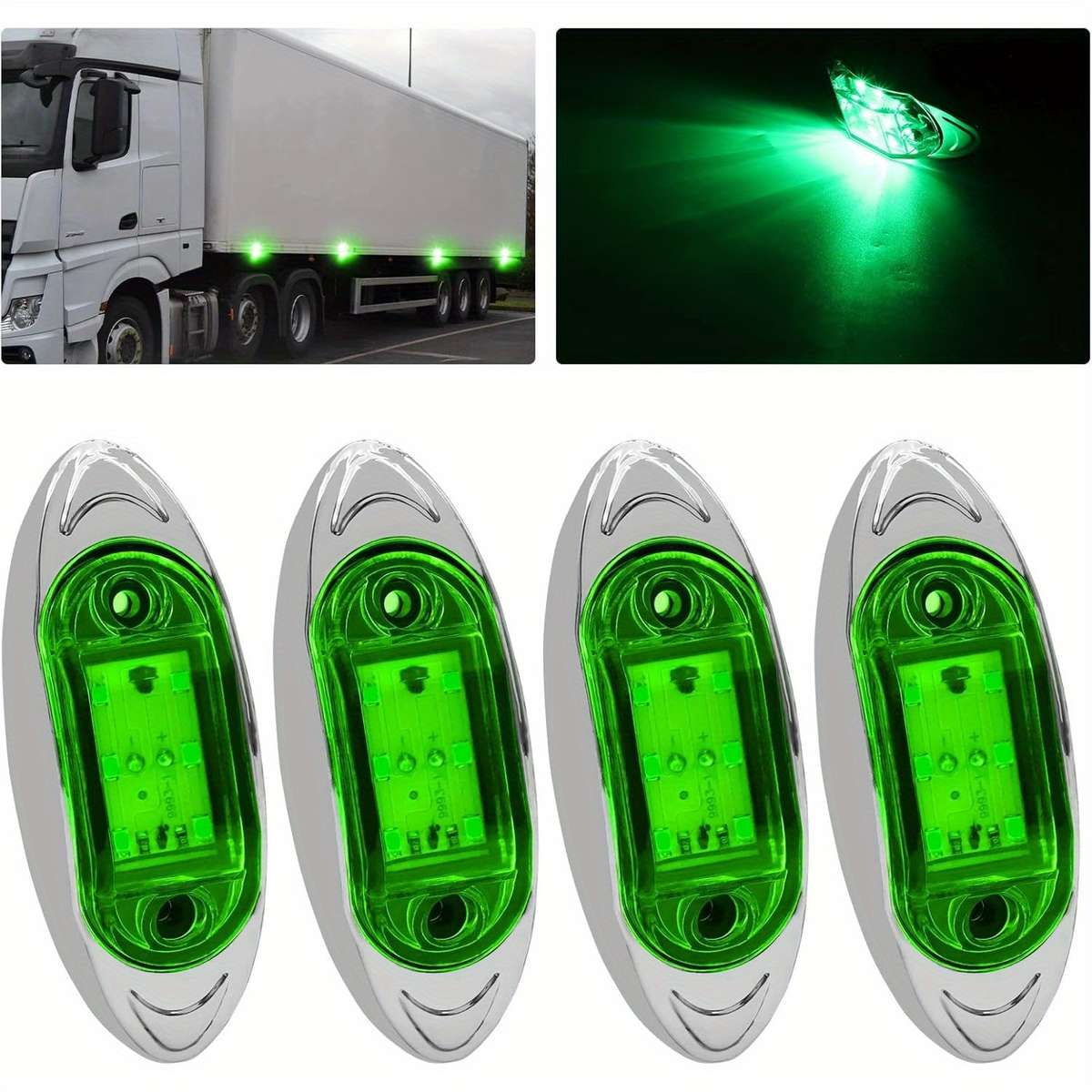 Car Lights Color Red Quantity 4Pcs