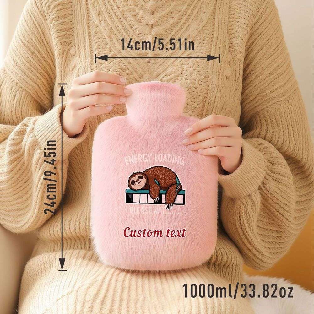 Hot Water Bottle Pink